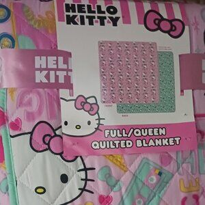 Hello kitty reversible full/queen Quilt